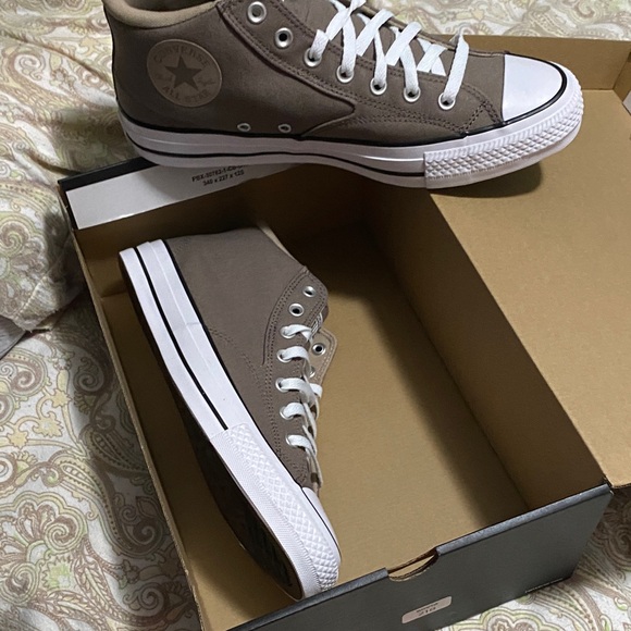 Converse Men's Taupe Sneakers - Picture 2 of 4